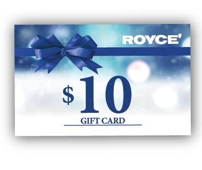 Royce $10 voucher free gift