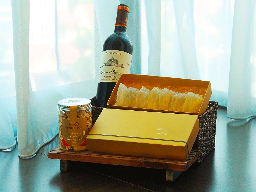 Fine Bird’s Nest with Wine and American Ginseng Gift Basket