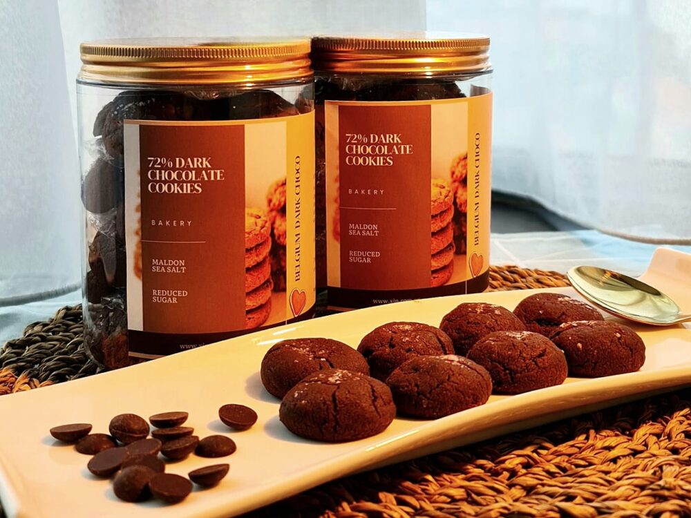 Dark Chocolate Cookies